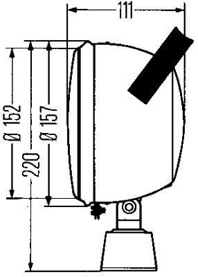 Hella 1G5 003 241-001 Zusatzscheinwerfer 1G5003241001: Kaufen Sie zu einem guten Preis in Polen bei 2407.PL!