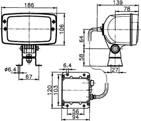 Hella 1GB 996 147-061 Фара дополнительного света 1GB996147061: Отличная цена - Купить в Польше на 2407.PL!