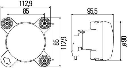  1K0 247 043-031 Scheinwerfer 1K0247043031: Kaufen Sie zu einem guten Preis in Polen bei 2407.PL!