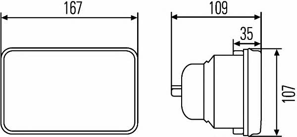 Hella 1AB 003 177-281 Headlight right 1AB003177281: Buy near me in Poland at 2407.PL - Good price!