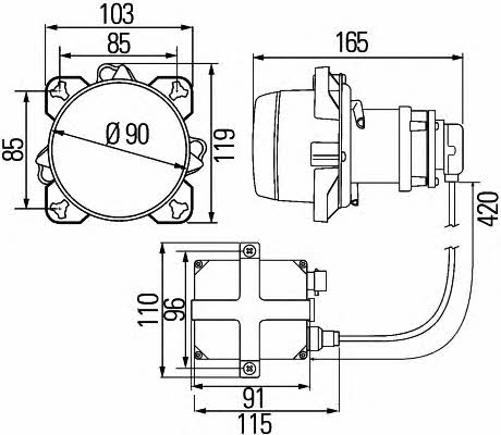 Buy Hella 1BL008194007 – good price at 2407.PL!