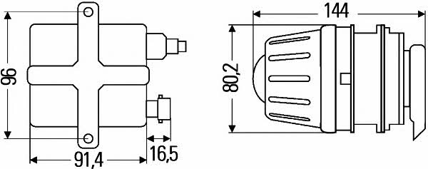 Buy Hella 1BL 009 071-047 at a low price in Poland!