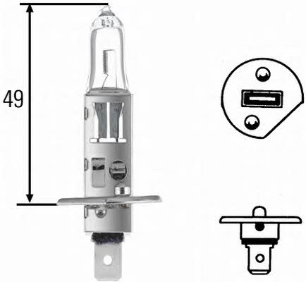 Hella 8GH 002 089-531 Halogenlampe 12V H1 8GH002089531: Kaufen Sie zu einem guten Preis in Polen bei 2407.PL!