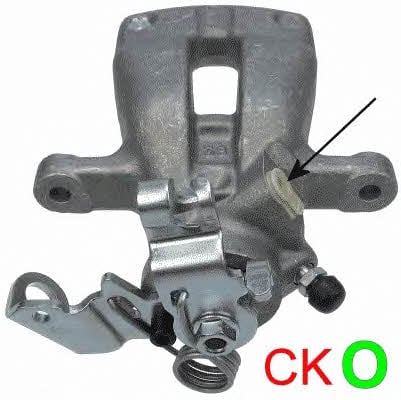 Hella-Pagid 8AC 355 383-591 Brake caliper rear left 8AC355383591: Buy near me at 2407.PL in Poland at an Affordable price!
