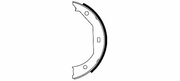 Hella-Pagid 8DA 355 050-381 Parking brake shoes 8DA355050381: Buy near me in Poland at 2407.PL - Good price!