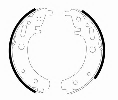 Hella-Pagid 8DB 355 000-441 Brake shoe set 8DB355000441: Buy near me in Poland at 2407.PL - Good price!