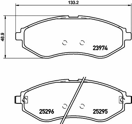 Купити Hella-Pagid 8DB 355 017-351 за низькою ціною в Польщі!