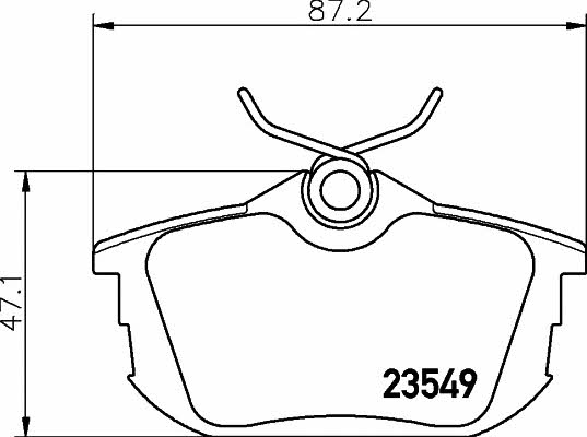 Купити Hella-Pagid 8DB 355 018-271 за низькою ціною в Польщі!