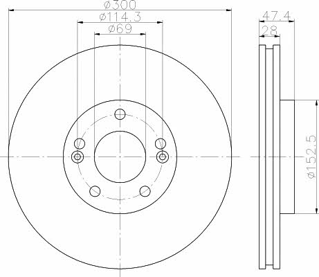 Buy Hella-Pagid 8DD 355 114-481 at a low price in Poland!