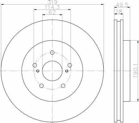 Buy Hella-Pagid 8DD 355 114-981 at a low price in Poland!