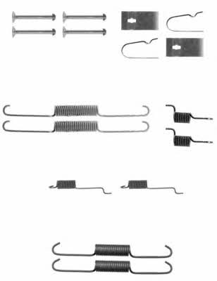 Hella-Pagid 8DZ 355 200-931 Комплект монтажный тормозных колодок 8DZ355200931: Отличная цена - Купить в Польше на 2407.PL!