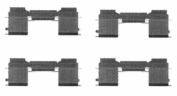 Hella-Pagid 8DZ 355 205-051 Mounting kit brake pads 8DZ355205051: Buy near me in Poland at 2407.PL - Good price!