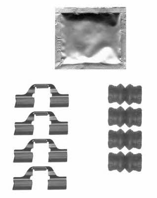 Hella-Pagid 8DZ 355 205-361 Zestaw montażowy klocków hamulcowych 8DZ355205361: Dobra cena w Polsce na 2407.PL - Kup Teraz!