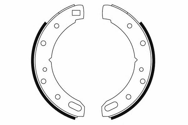 Hella-Pagid 8DA 355 050-091 Parking brake shoes 8DA355050091: Buy near me in Poland at 2407.PL - Good price!