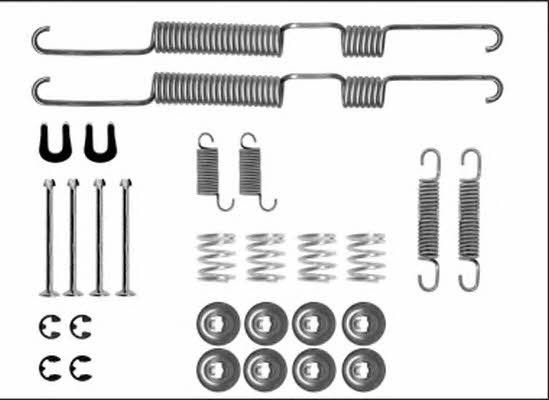 Hella-Pagid 8DZ 355 206-061 Комплект монтажный тормозных колодок 8DZ355206061: Отличная цена - Купить в Польше на 2407.PL!