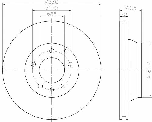 Buy Hella-Pagid 8DD 355 121-111 at a low price in Poland!