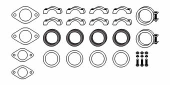 HJS Leistritz 82 11 1066 Mounting kit for exhaust system 82111066: Buy near me in Poland at 2407.PL - Good price!