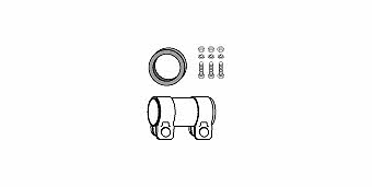 HJS Leistritz 82 11 2220 Mounting Kit, catalytic converter 82112220: Buy near me in Poland at 2407.PL - Good price!