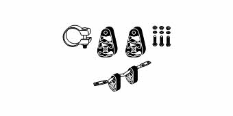 HJS Leistritz 82 12 2031 Mounting kit for exhaust system 82122031: Buy near me in Poland at 2407.PL - Good price!