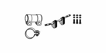 HJS Leistritz 82 12 2033 Mounting kit for exhaust system 82122033: Buy near me in Poland at 2407.PL - Good price!