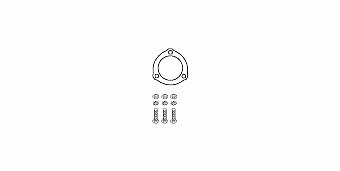HJS Leistritz 82 14 1892 Mounting Kit, catalytic converter 82141892: Buy near me at 2407.PL in Poland at an Affordable price!