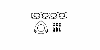 HJS Leistritz 82 14 2794 Mounting Kit, catalytic converter 82142794: Buy near me in Poland at 2407.PL - Good price!