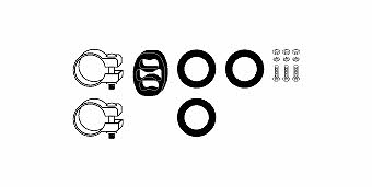 HJS Leistritz 82 32 3003 Mounting kit for exhaust system 82323003: Buy near me in Poland at 2407.PL - Good price!