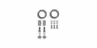 HJS Leistritz 82 34 6573 Mounting Kit, catalytic converter 82346573: Buy near me at 2407.PL in Poland at an Affordable price!