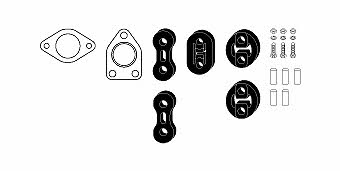 HJS Leistritz 82 35 8149 Zestaw montażowy części mocujących układu wydechowego 82358149: Dobra cena w Polsce na 2407.PL - Kup Teraz!