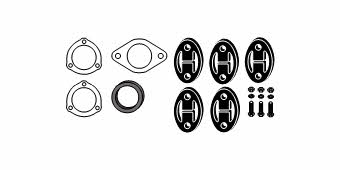 HJS Leistritz 82 40 5713 Mounting kit for exhaust system 82405713: Buy near me in Poland at 2407.PL - Good price!