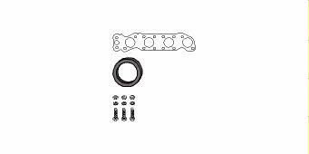 HJS Leistritz 82 47 8821 Mounting Kit, catalytic converter 82478821: Buy near me at 2407.PL in Poland at an Affordable price!