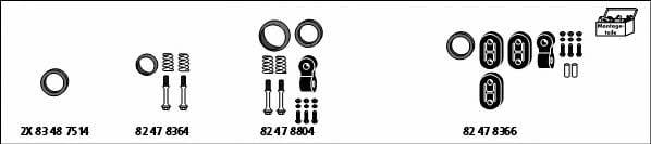  MT-SUZ56 Exhaust system MTSUZ56: Buy near me in Poland at 2407.PL - Good price!