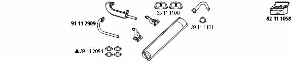  VW_1170 Abgasanlage VW1170: Kaufen Sie zu einem guten Preis in Polen bei 2407.PL!