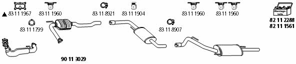  VW_1282 Abgasanlage VW1282: Kaufen Sie zu einem guten Preis in Polen bei 2407.PL!