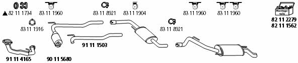  VW_1343 Abgasanlage VW1343: Kaufen Sie zu einem guten Preis in Polen bei 2407.PL!