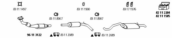 HJS Leistritz VW_206 Exhaust system VW206: Buy near me in Poland at 2407.PL - Good price!