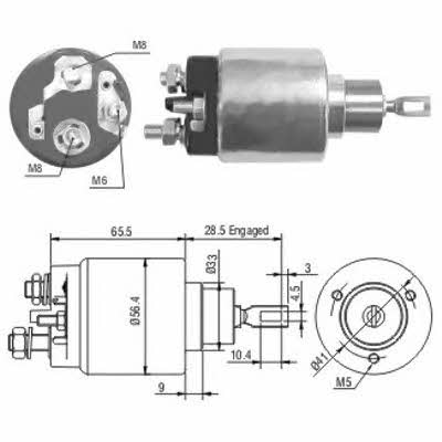 Hoffer 6646072 Magnetschalter anlasser 6646072: Kaufen Sie zu einem guten Preis in Polen bei 2407.PL!