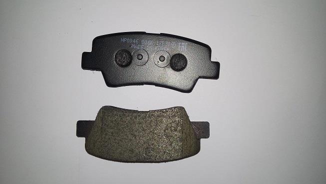 Hsb HP0046 Brake Pad Set, disc brake HP0046: Buy near me in Poland at 2407.PL - Good price!