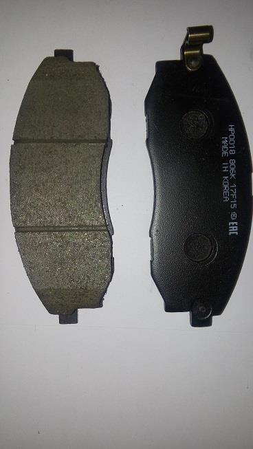 Hsb HP0018 Brake Pad Set, disc brake HP0018: Buy near me in Poland at 2407.PL - Good price!