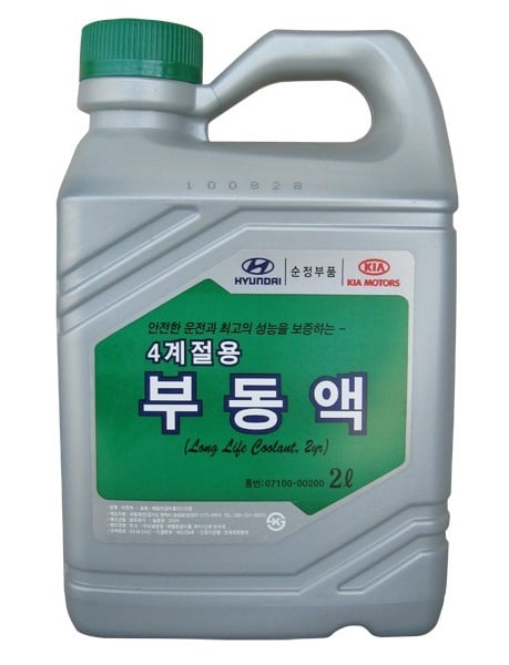 Hyundai/Kia 07100 00420 Coolant concentrate for Asian cars, green, 2L 0710000420: Buy near me in Poland at 2407.PL - Good price!