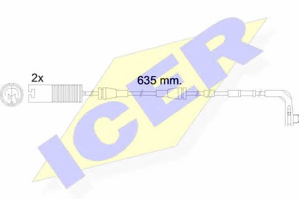 Icer 610474 E C Датчик износа тормозных колодок 610474EC: Отличная цена - Купить в Польше на 2407.PL!