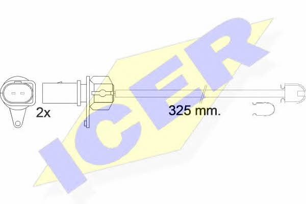 Icer 610573 E C Датчик износа тормозных колодок 610573EC: Отличная цена - Купить в Польше на 2407.PL!