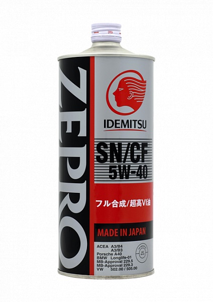 Kup Idemitsu IDEMITSU ZEPRO EURO SPEC SN&#x2F;CF 5W-40 1L w niskiej cenie w Polsce!