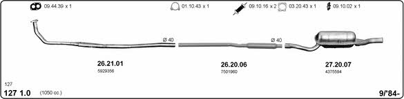  524000373 Abgasanlage 524000373: Kaufen Sie zu einem guten Preis in Polen bei 2407.PL!