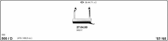 Imasaf 524000414 Exhaust system 524000414: Buy near me at 2407.PL in Poland at an Affordable price!