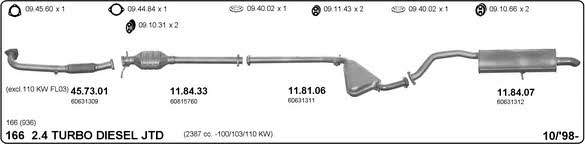  502000198 Układ wydechowy 502000198: Dobra cena w Polsce na 2407.PL - Kup Teraz!