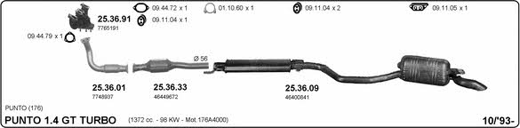  524000187 Abgasanlage 524000187: Kaufen Sie zu einem guten Preis in Polen bei 2407.PL!