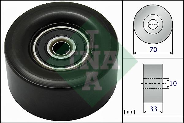 INA 532 0780 10 Idler Pulley 532078010: Buy near me in Poland at 2407.PL - Good price!