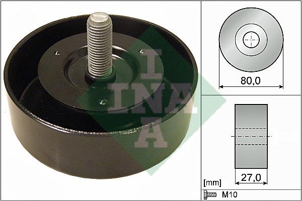 INA 532 0658 10 Idler Pulley 532065810: Buy near me in Poland at 2407.PL - Good price!