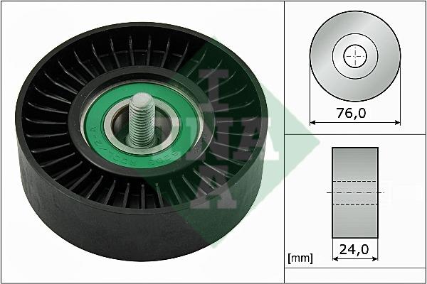 INA 532 0558 10 Idler Pulley 532055810: Buy near me in Poland at 2407.PL - Good price!